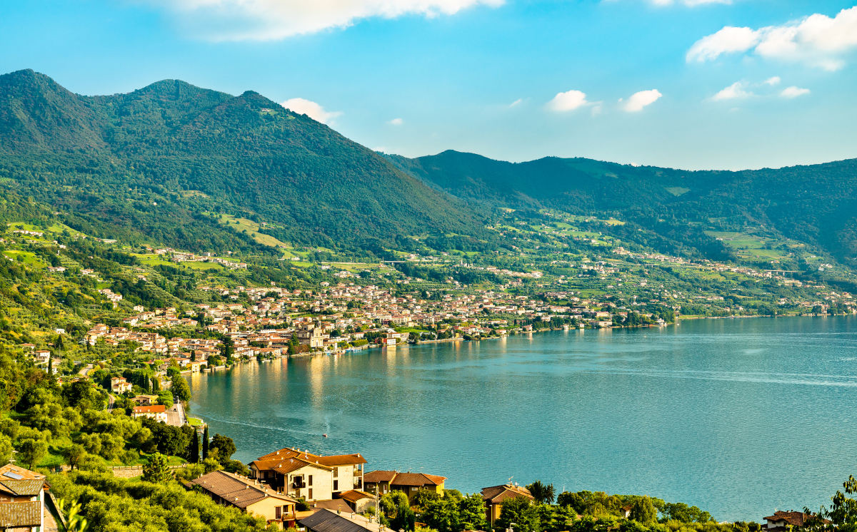 Lombardije-Lake-Iseo-Italie