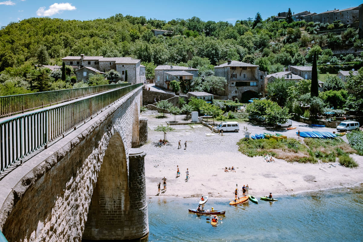 kamperen in de Ardèche