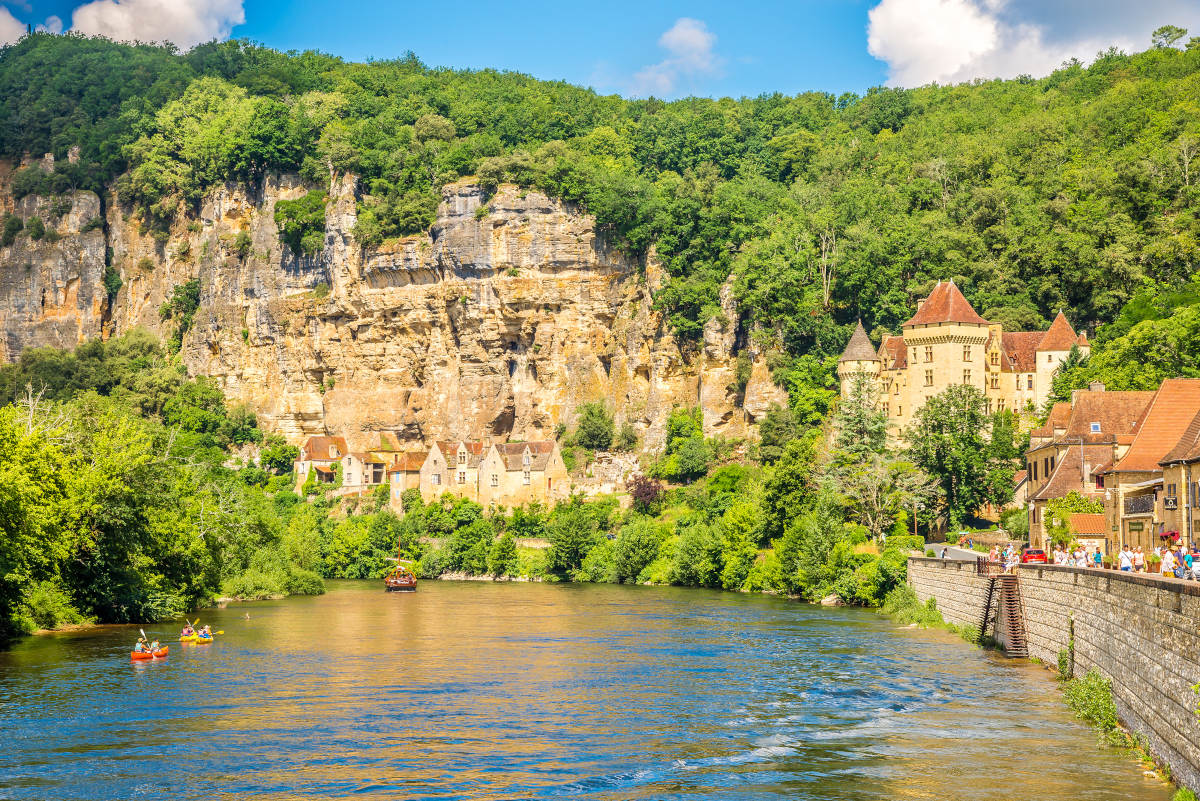 La Roque Cageac, Dordogne, Frankrijk