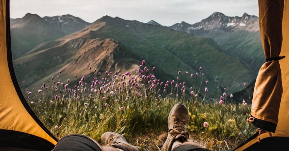 Campingplek inrichten