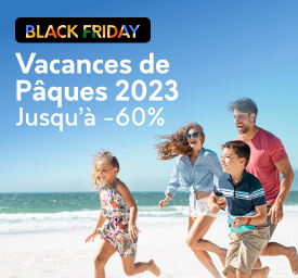 Vacances de Pâques jusqu'à -60%