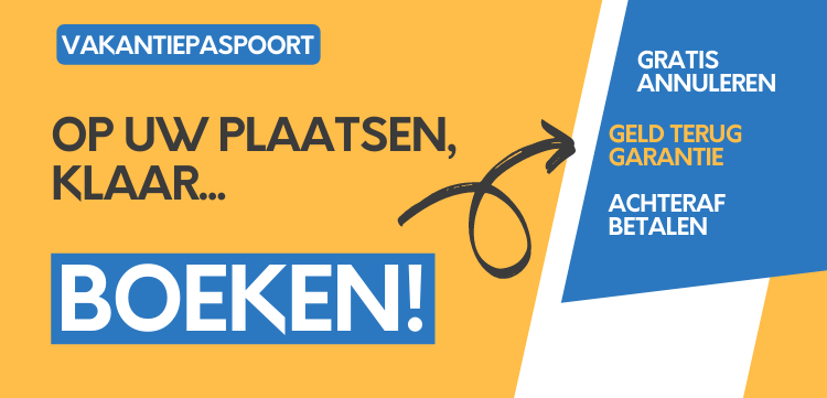 Onbezorgde vakantie dankzij onze extra flexibele garantie