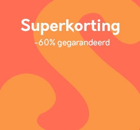 Superkorting: tot 60%