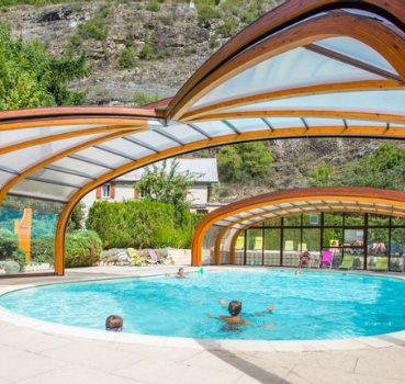 Campings piscine couverte