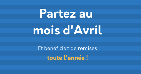 Partir pour les vacances d'Avril