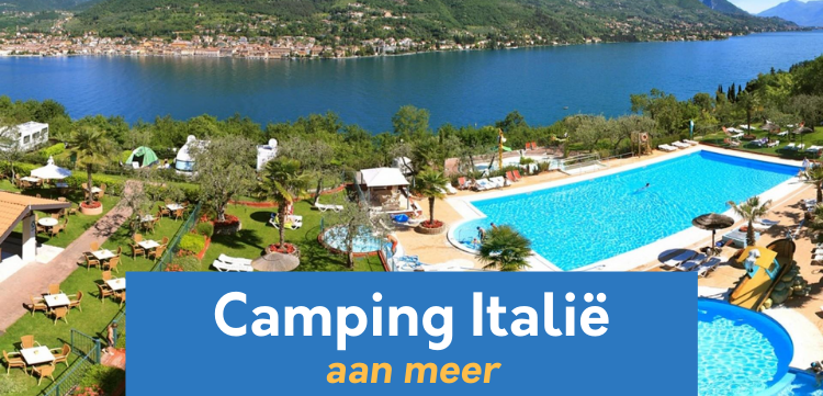 Camping Italië aan meer