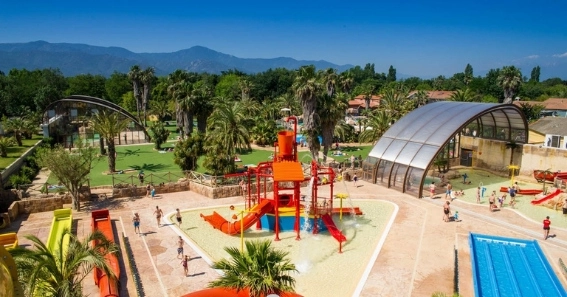Campsites with a waterpark