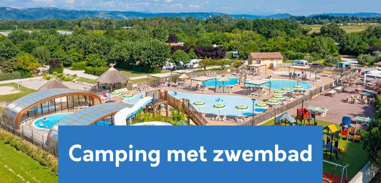 Camping met zwembad