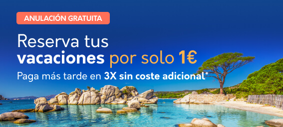 Reserva por 1 euro