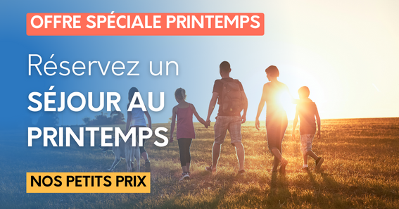 Bon plan : séjour au printemps 2024